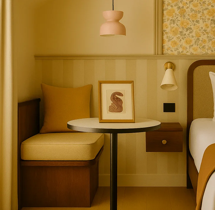 Concept - Harmonie des matières - Hôtel Joli Môme Batignolles