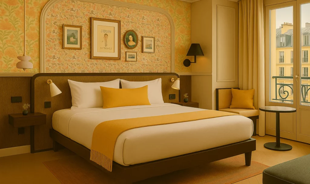 Chambre single Hotel Joli Mome Batignolles
