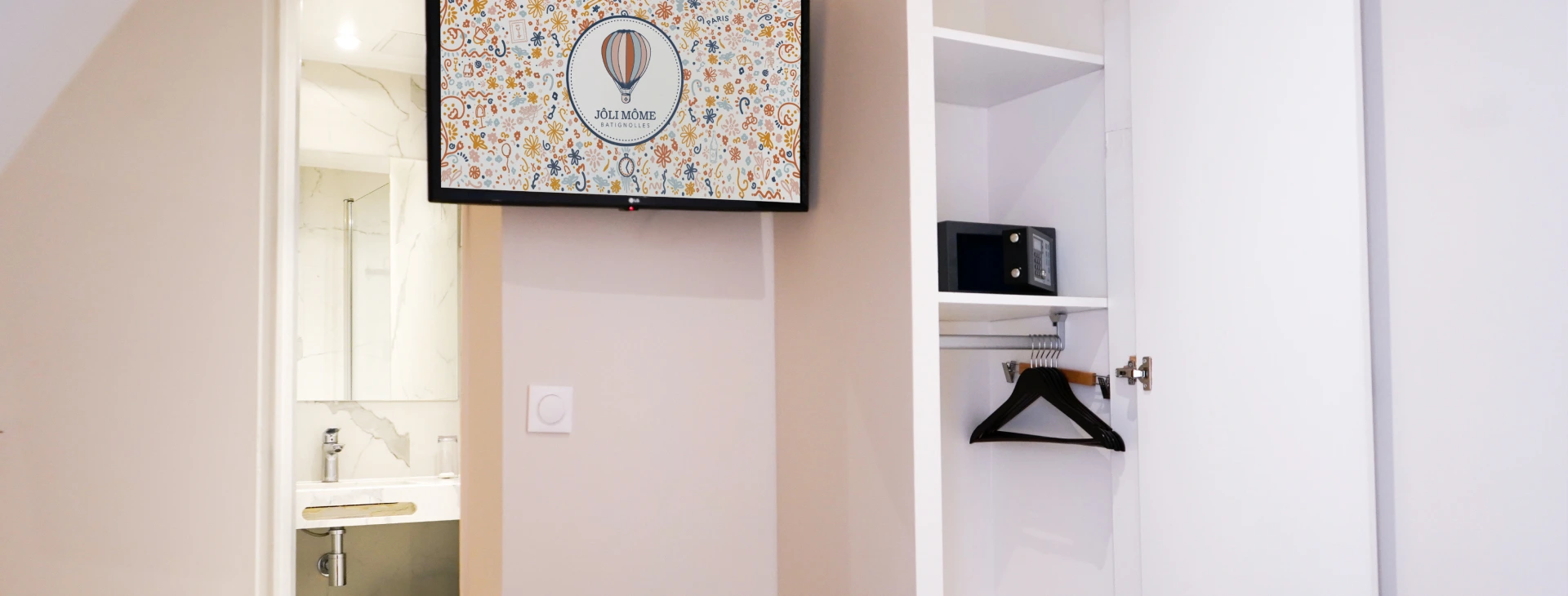 Chambre Single - Hôtel Joli Môme