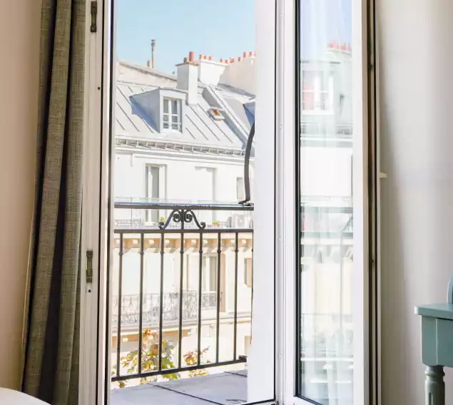 balcon superieure - Hotel Joli Mome